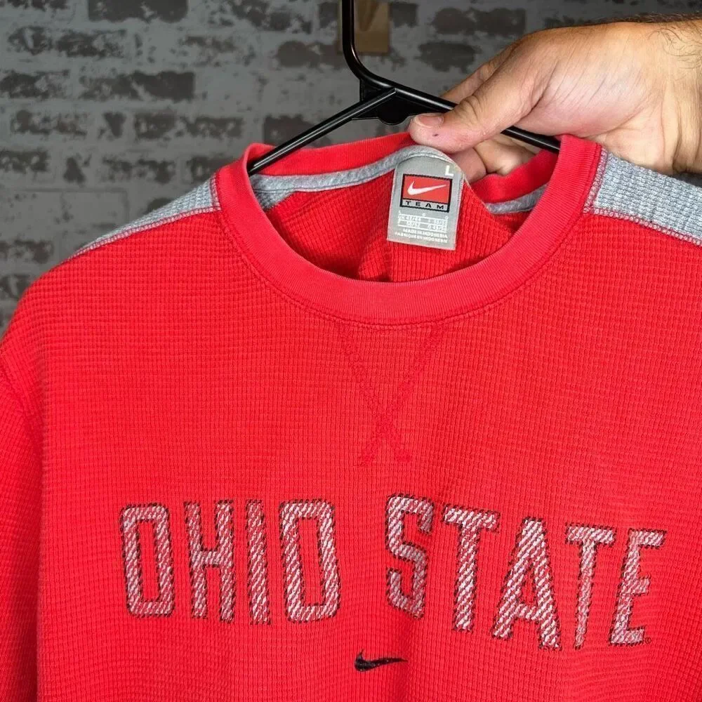 Nike Ohio state buckeyes long sleeve tshirt